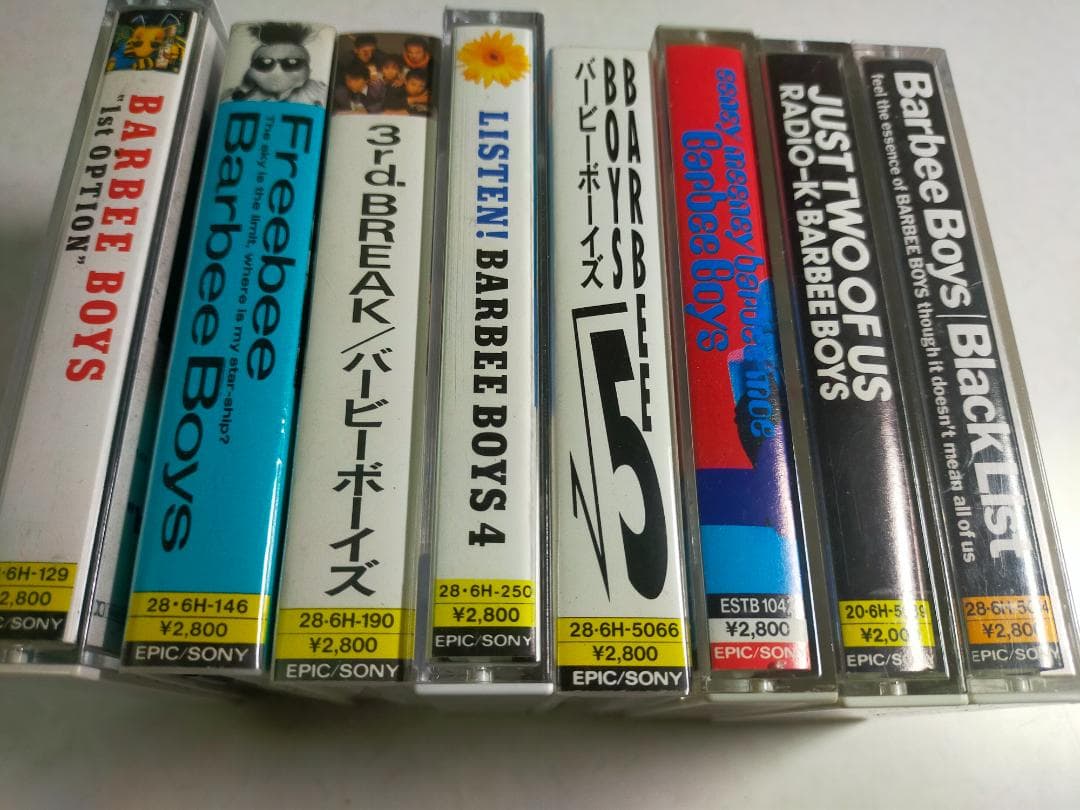 バービーボーイズ　BARBEE BOYSミュージックテープ　レアワッペンタオル付