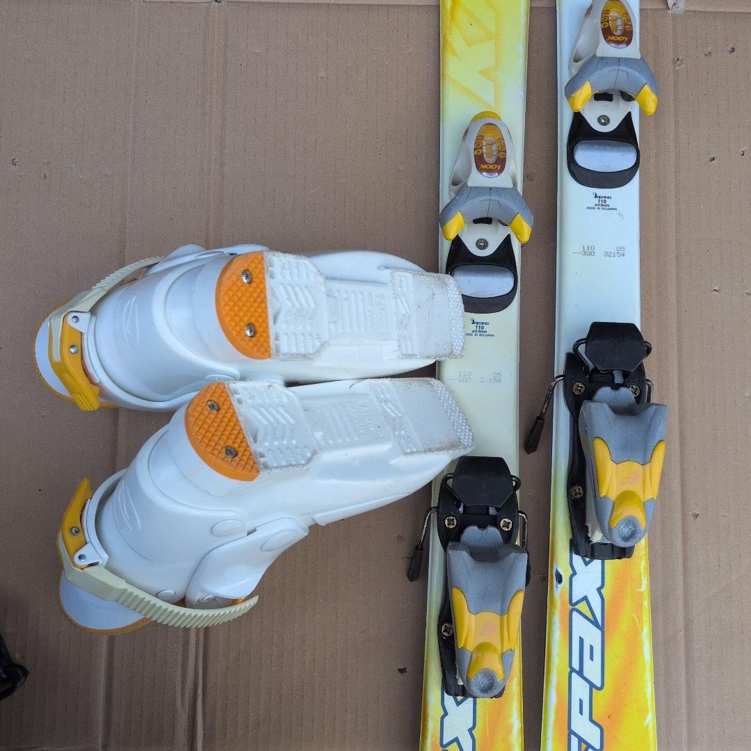 KAZAMA SPAX スキーセット ヘルメット付き