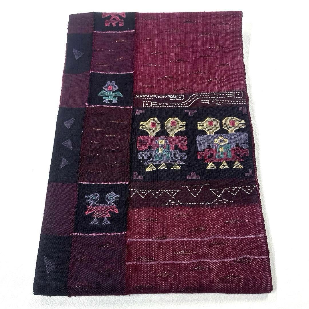 専用帯6057 ●帯屋捨松謹製 高級 正絹 紬 名古屋帯