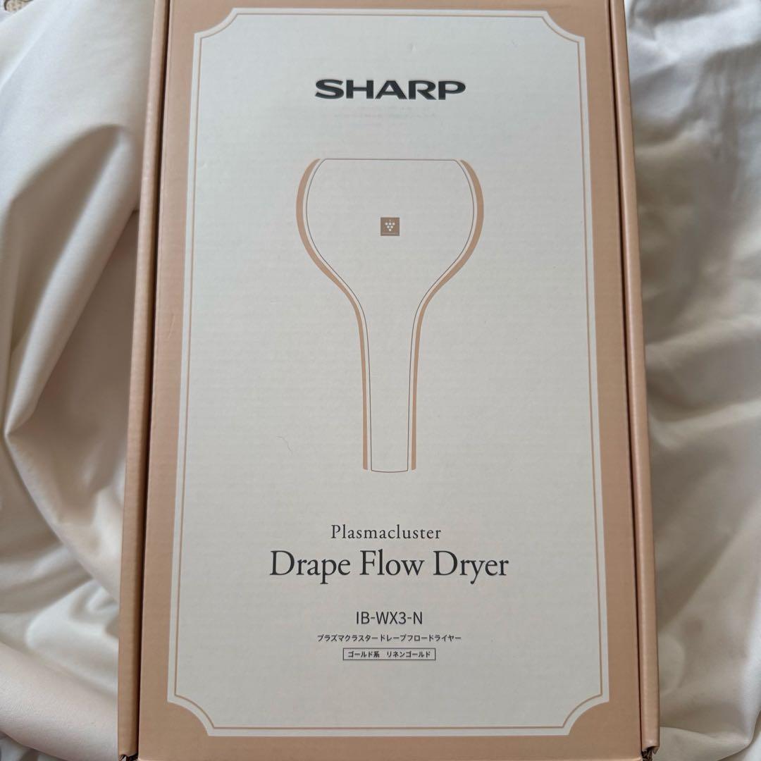 SHARPシャーププラズマクラスター ドライヤー リネンゴールドIB-WX3-N
