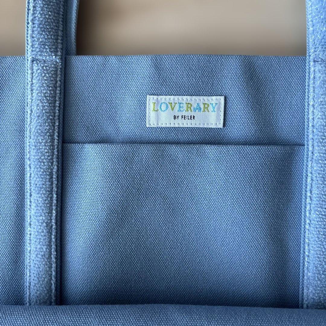 LOVERARY フェイラーオールドテディトートバッグ ブルー(大)