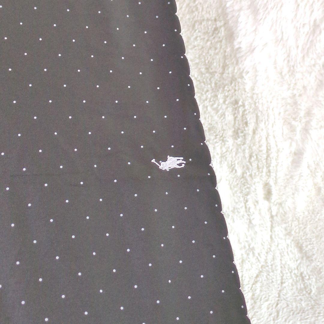 ポロラルフローレン　晴雨兼用オールウェザー折り畳み傘　遮光UVカット　ドット柄