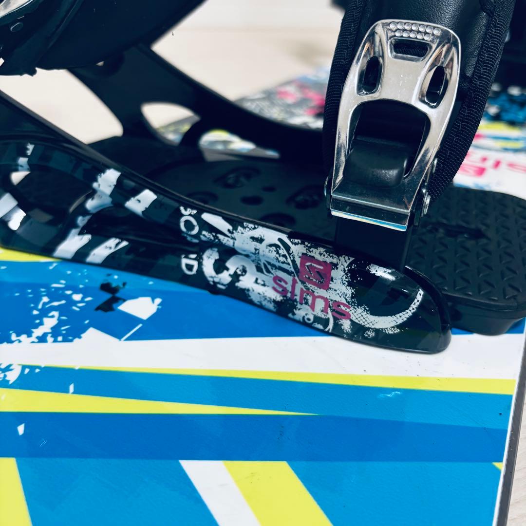 SIMS スノーボード ビンディング付き レディース 初心者向け