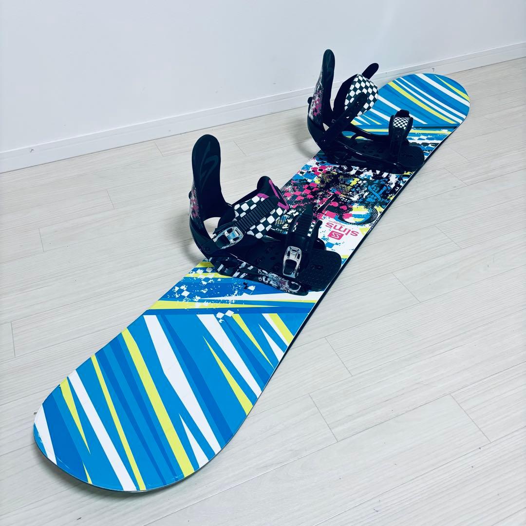 SIMS スノーボード ビンディング付き レディース 初心者向け