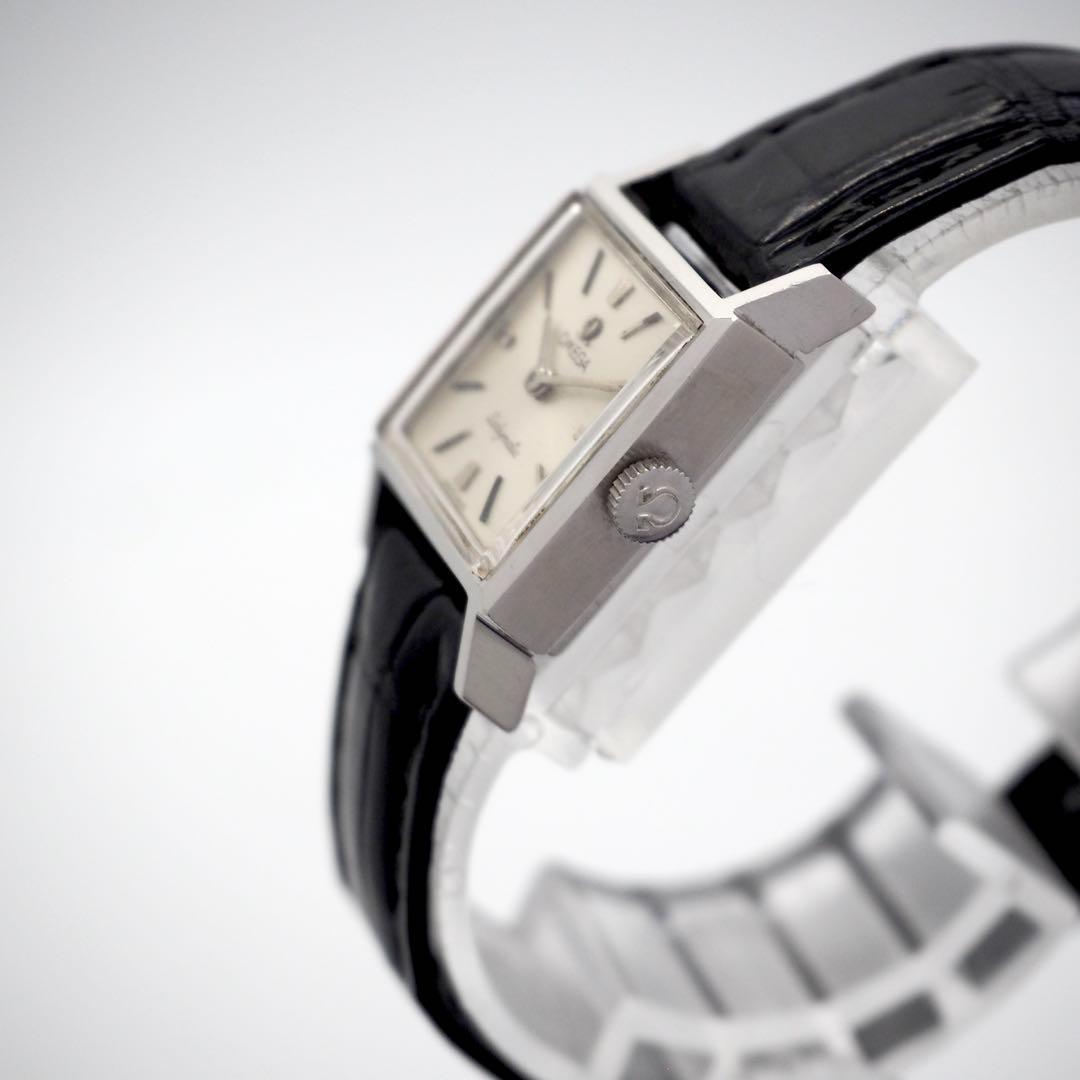 573 稼働 OMEGA　自動巻き　時計　レディマティック 保証書付き　AT