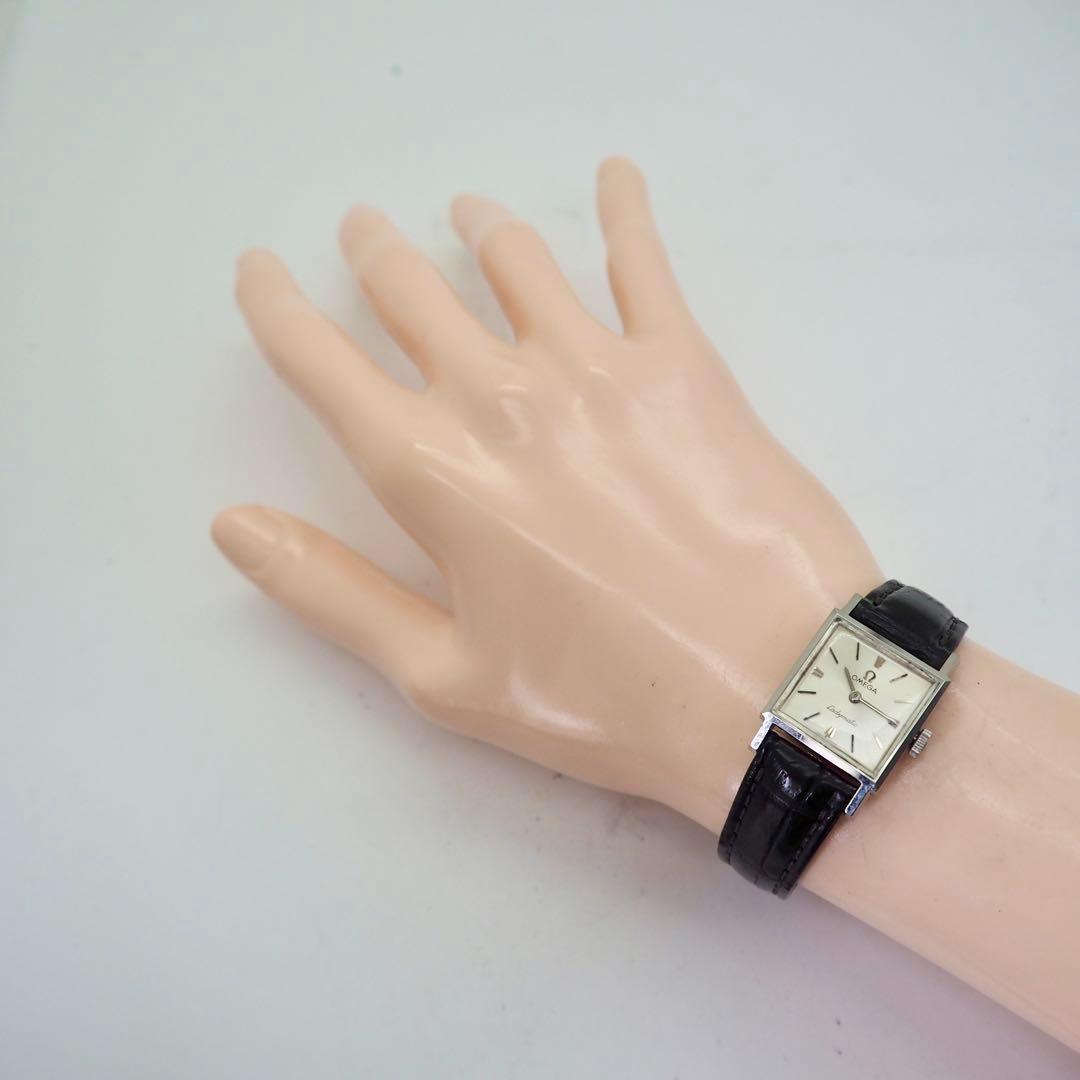 573 稼働 OMEGA　自動巻き　時計　レディマティック 保証書付き　AT