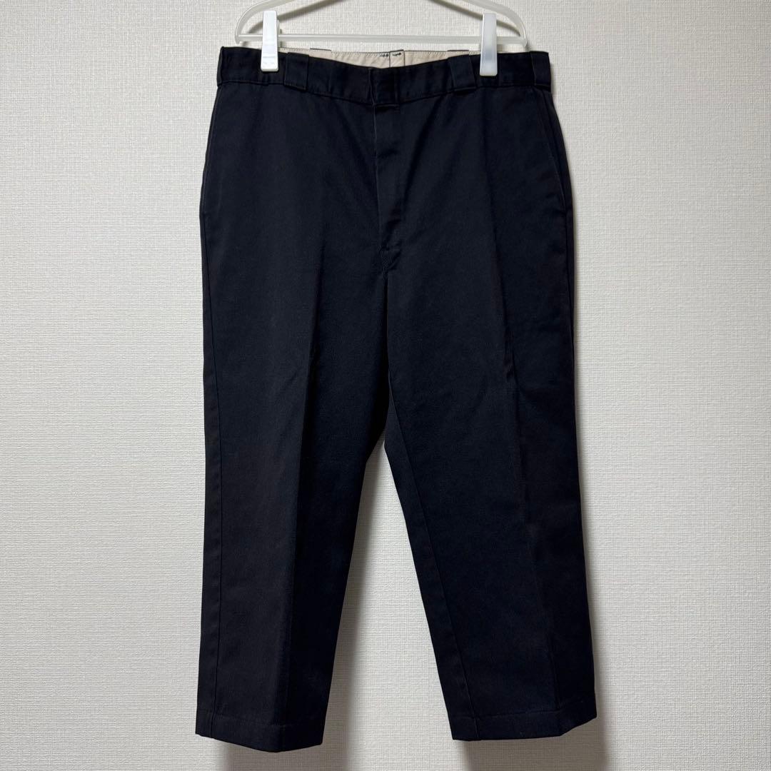 USA製 Dickies874 ブラック W38
