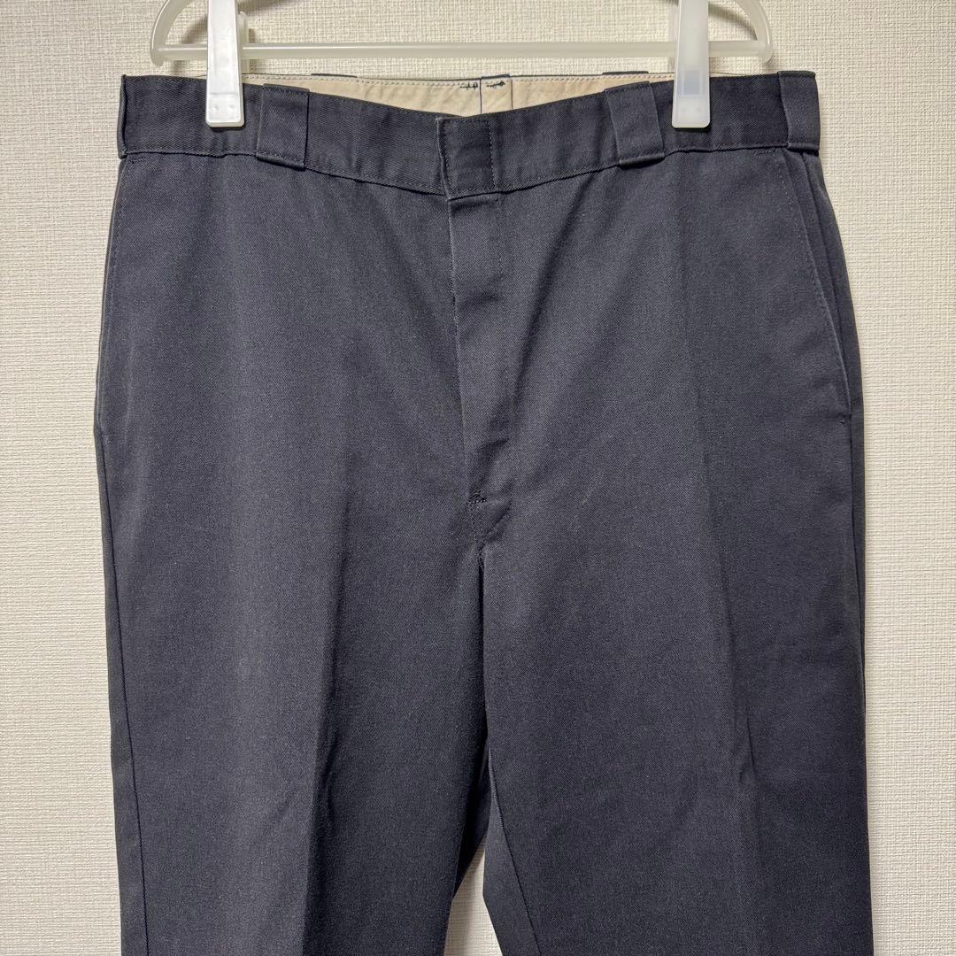 USA製 Dickies874 ブラック W38