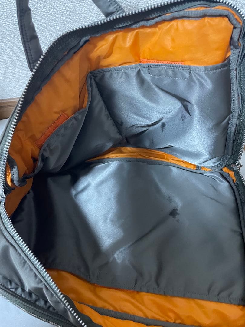 PORTER TANKER 3WAY BRIEFCASE 2層式　シルバーグレー