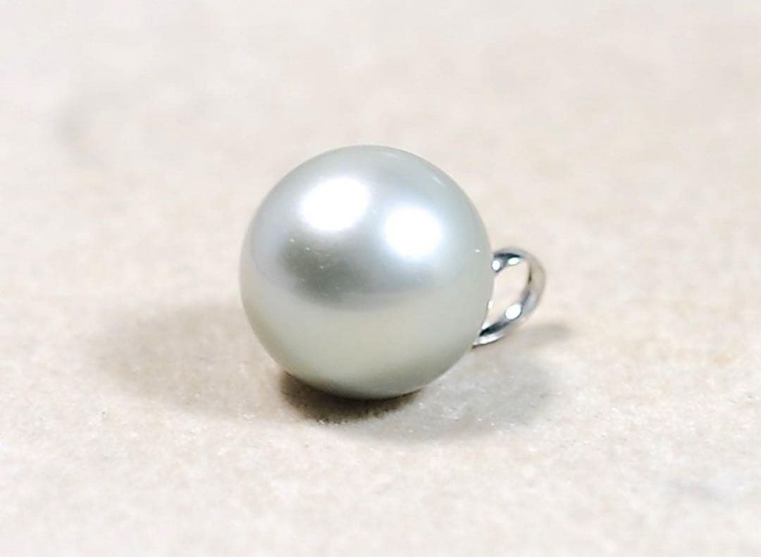 icachan様用！！【至高の特大☆】南洋白蝶真珠　pt850 パール　トップ