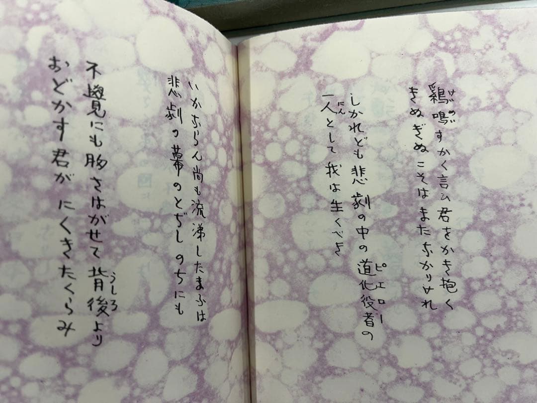 （希少）萩原朔太郎自筆歌集　ソライロノハナ　復刻版