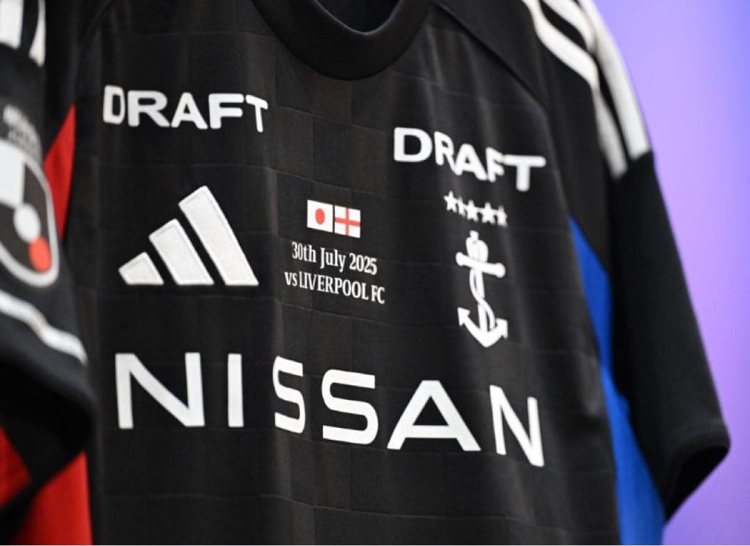 横浜F・マリノス リヴァプールFC戦対戦記念SPユニフォーム　#23宮市／XL