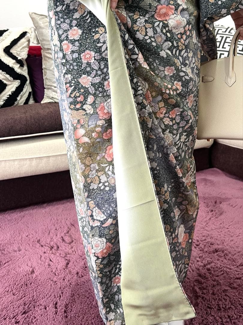 小紋と染帯セット販売