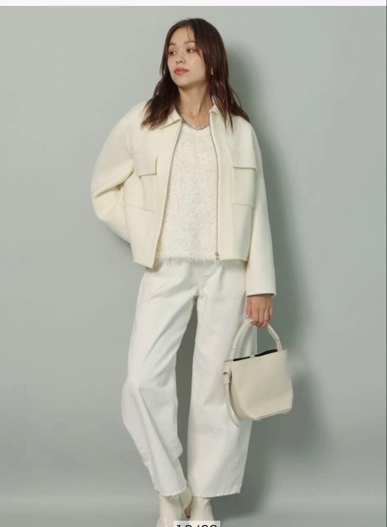 めりファー付きBIGポケットリバーブルゾン