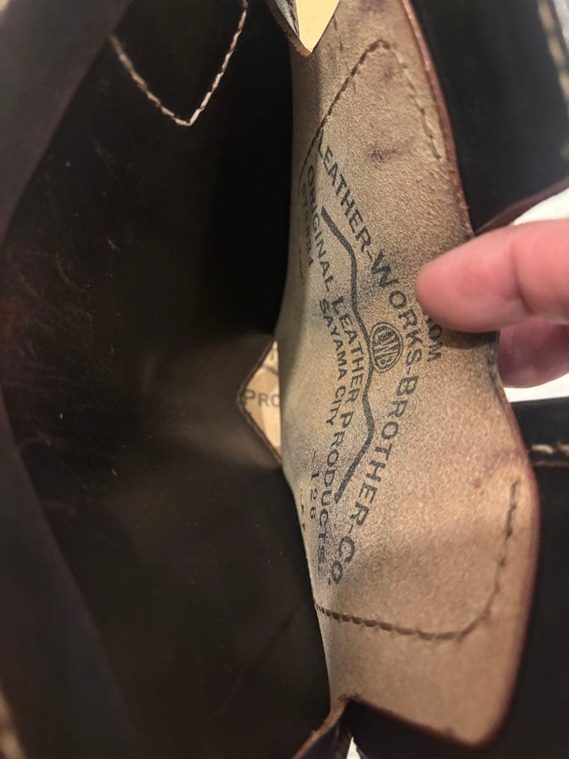L. W. BROTHER & CO. 二つ折り財布 レザーワークスブラザーズ
