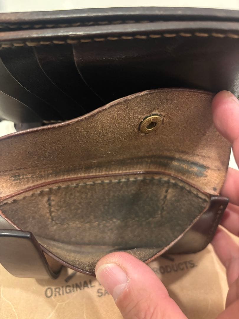 L. W. BROTHER & CO. 二つ折り財布 レザーワークスブラザーズ