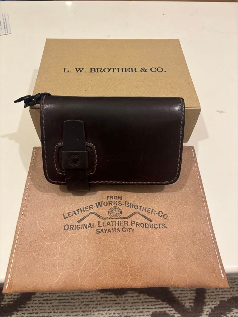 L. W. BROTHER & CO. 二つ折り財布 レザーワークスブラザーズ