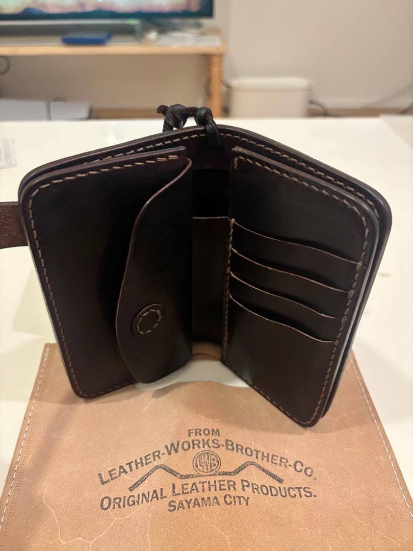 L. W. BROTHER & CO. 二つ折り財布 レザーワークスブラザーズ