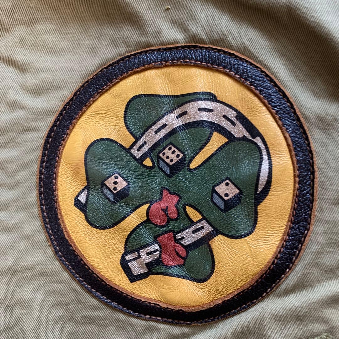 希少 旧リアルマッコイズ タンカースジャケット \"LITTLE BITCH \"