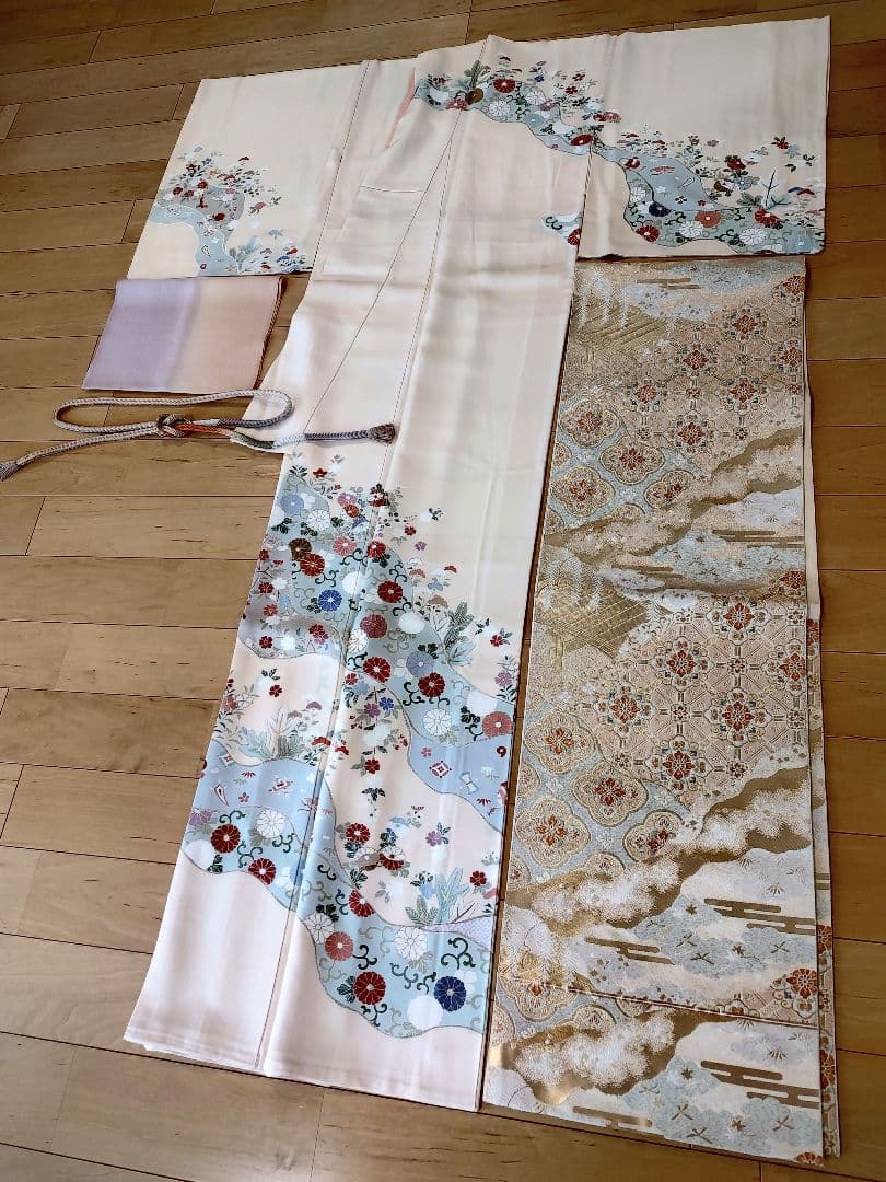 訪問着フルセット　密陀僧色　入学式　七五三　結婚式