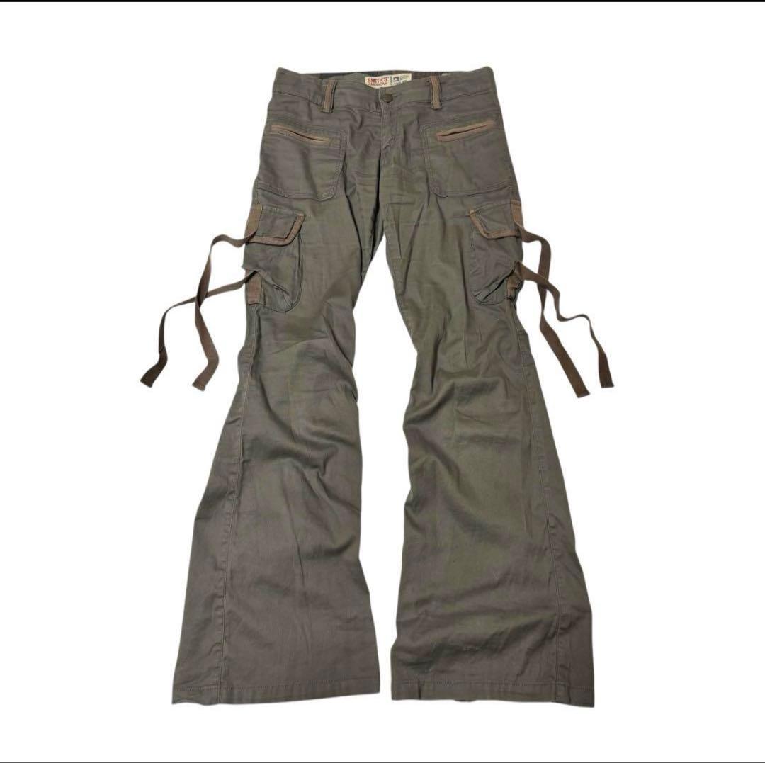 goa似 カーゴフレアパンツ
