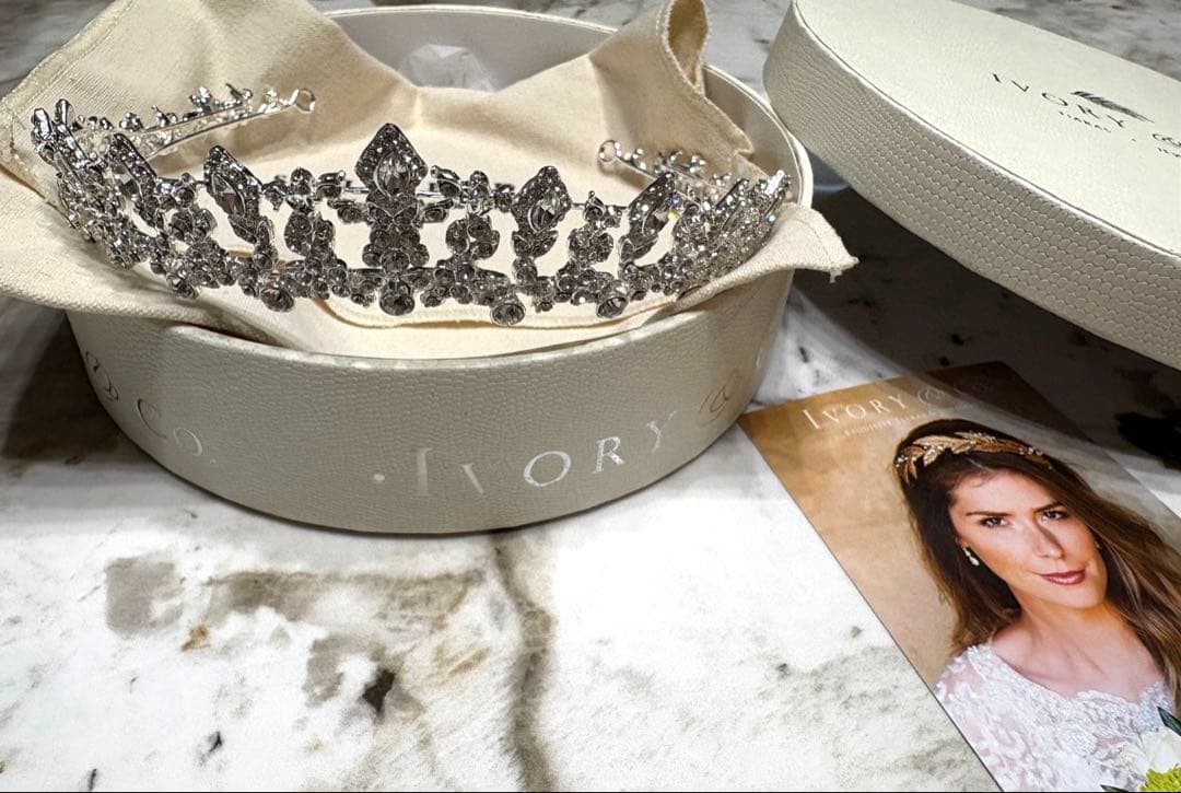 【1stオーナー】美品　Ivory＆Co. ティアラ ジュリエッタ