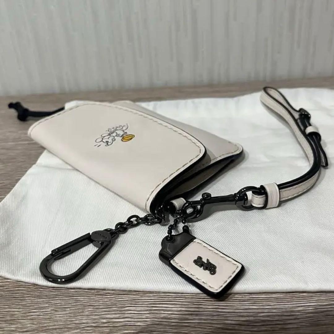 COACH ★ミッキーコラボ　キーケース　レザー