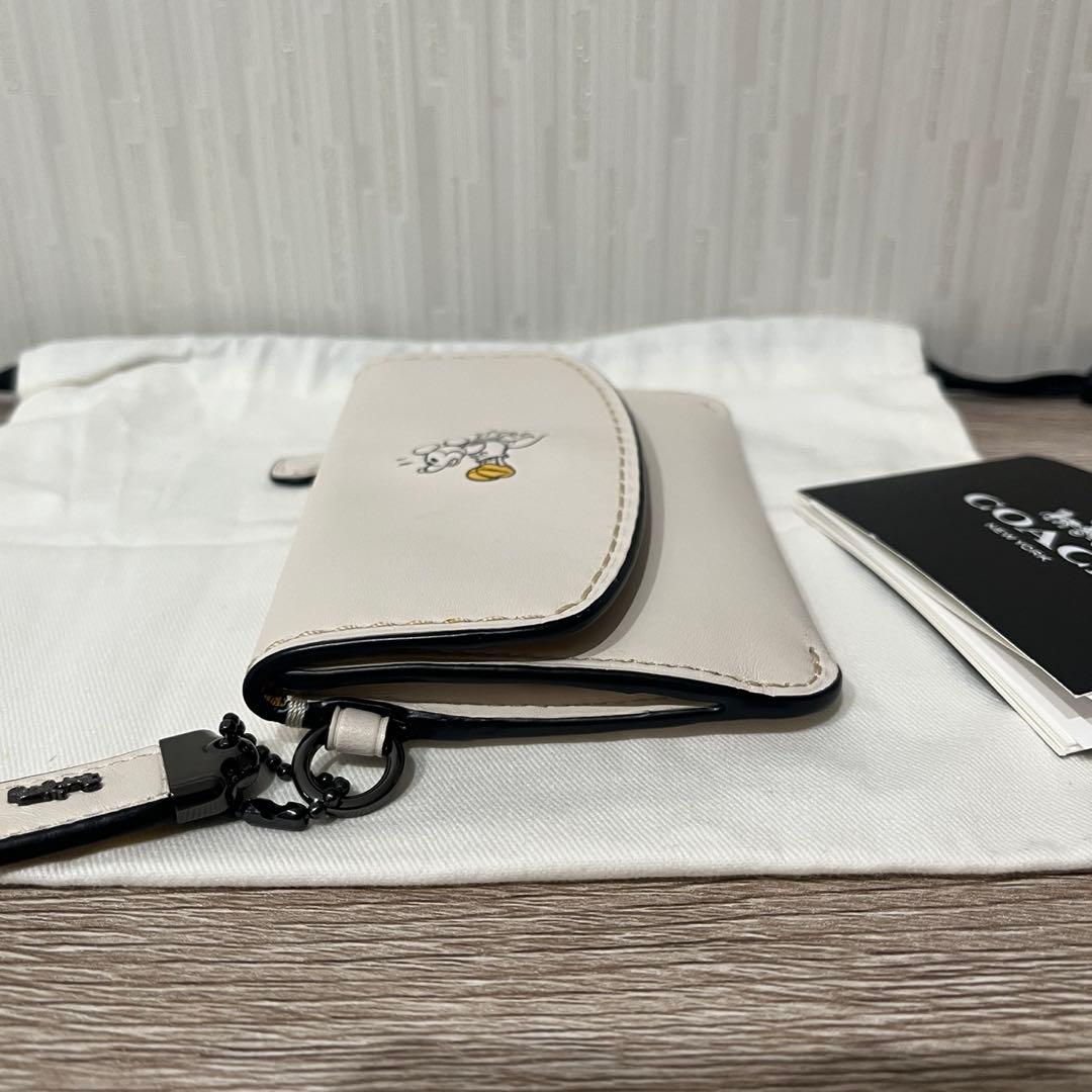 COACH ★ミッキーコラボ　キーケース　レザー