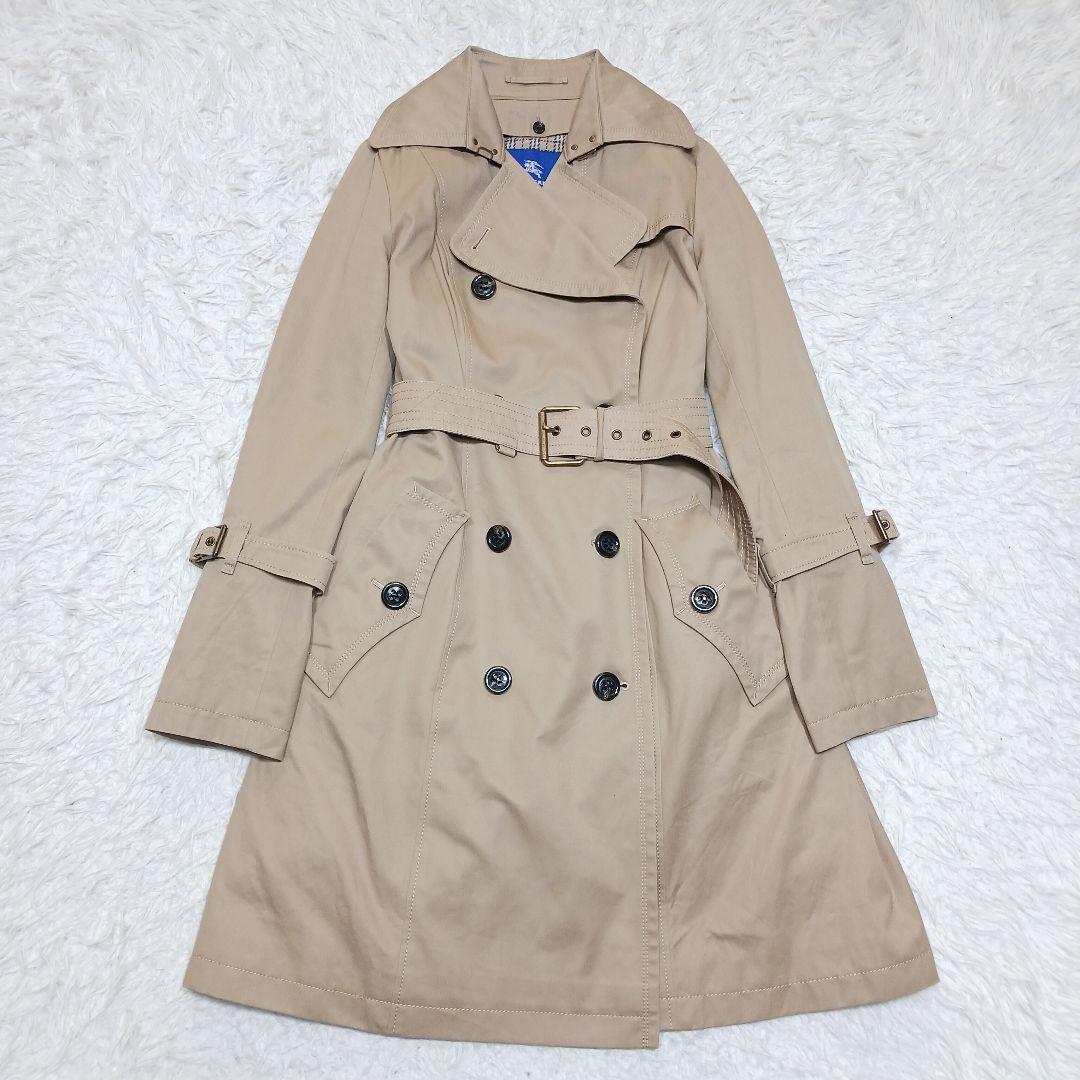 ✨極美品✨バーバリーブルーレーベル　トレンチコート　ノバチェック　ライナー　38