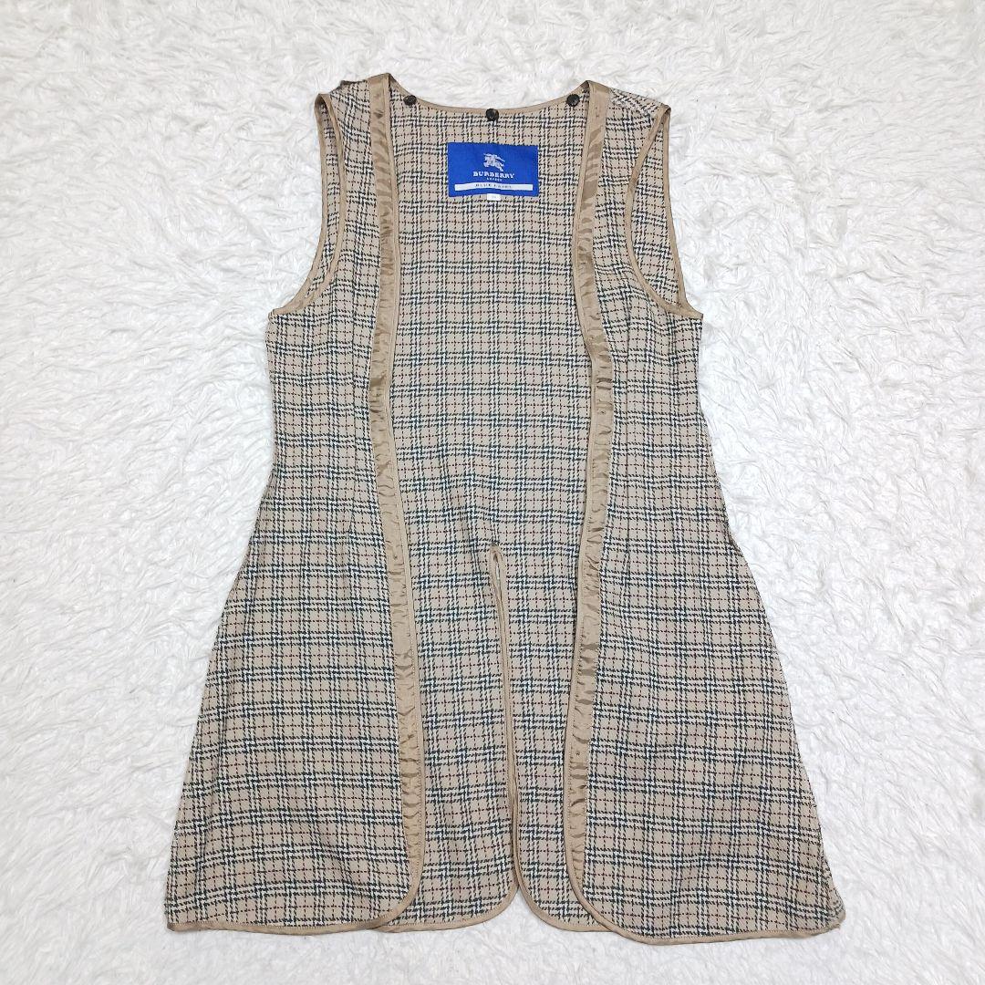 ✨極美品✨バーバリーブルーレーベル　トレンチコート　ノバチェック　ライナー　38