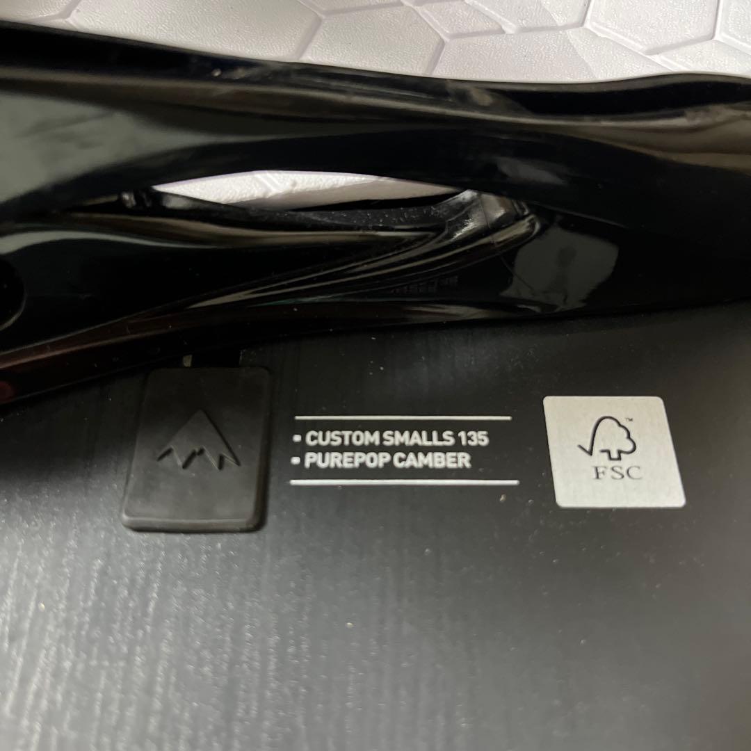 BURTON CUSTOM 135 × BURTON SMALLS