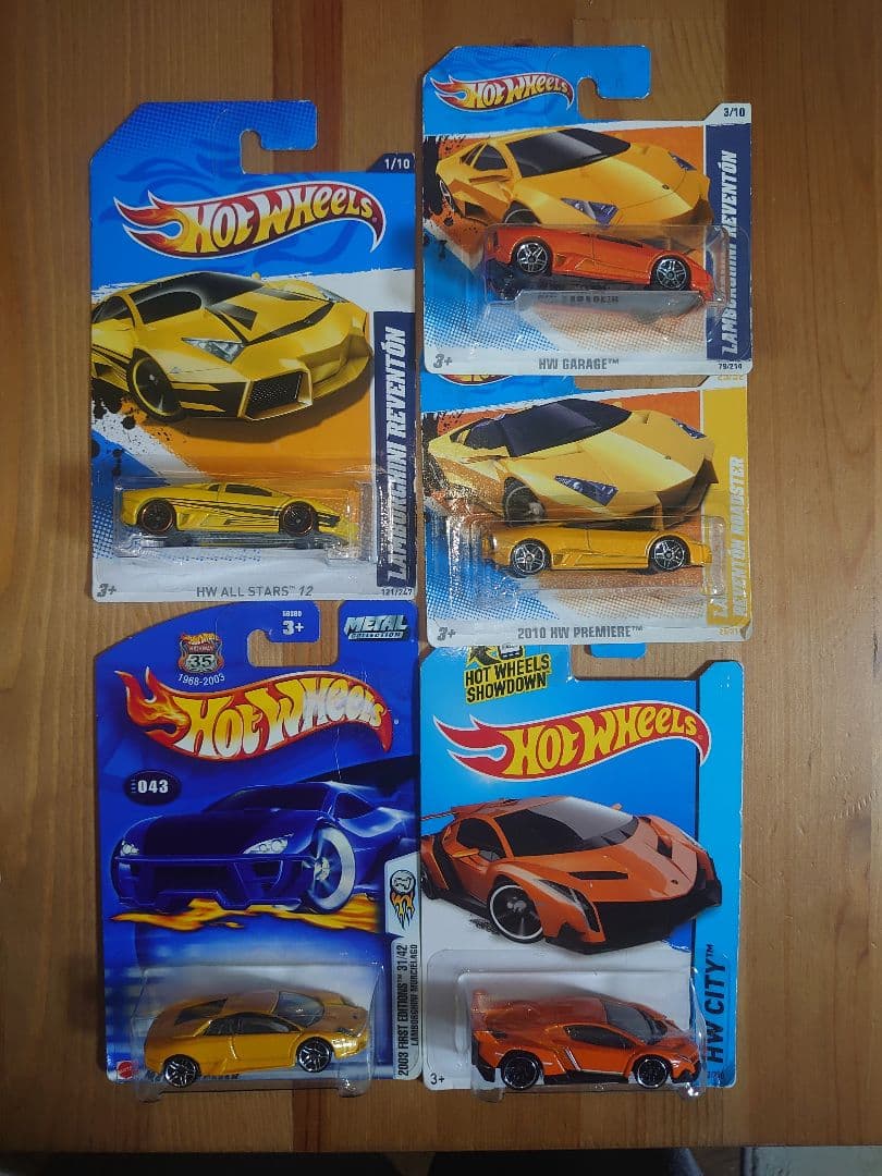 ホットウィールランボルギーニアソートフルコンプ他９台