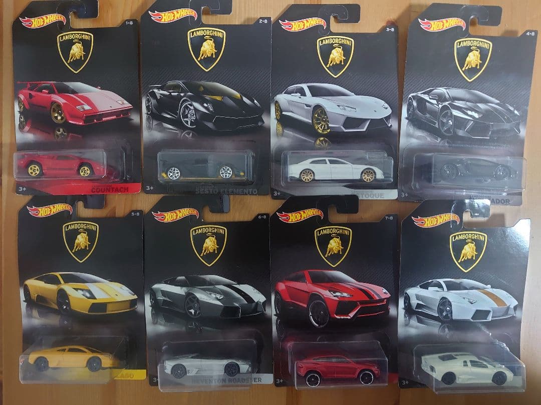 ホットウィールランボルギーニアソートフルコンプ他９台