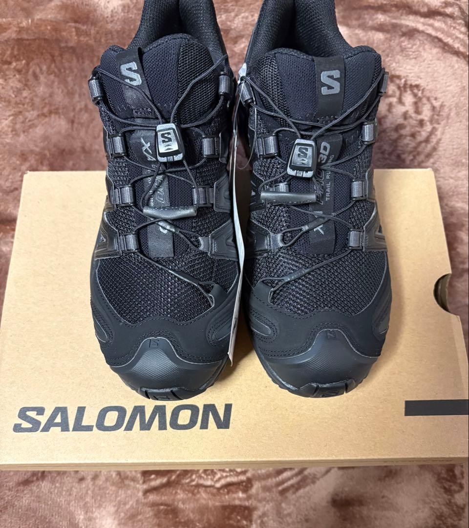 【未使用】SALOMON XA PRO 3Dブラック 24.5