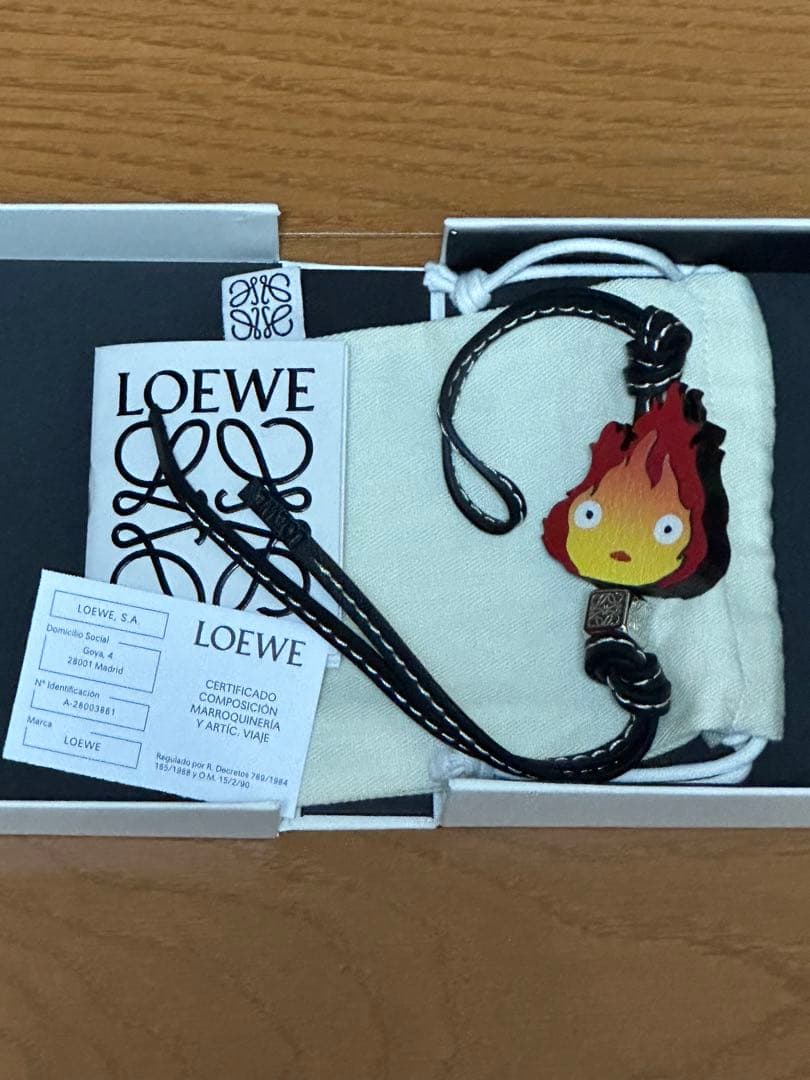 ロエベ カルシファー ダイス チャーム セット