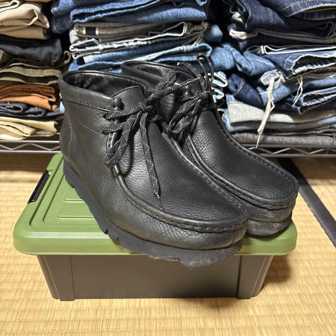 クラークス　Clarks ワラビー レザー　GORE-TEX 25.5 UK7