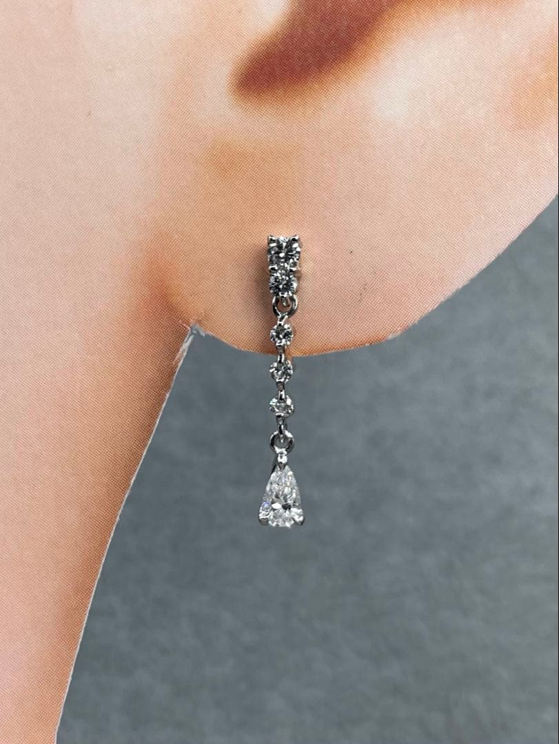 専用JA184★高級 ダイヤモンド0.48ct プラチナ ピアス