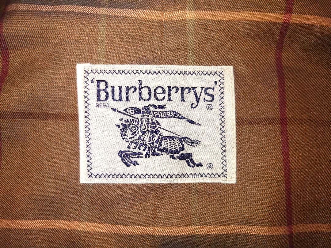 【バーバリーズ Burberrys】 ヴィンテージ トレンチコート 90s白タグ