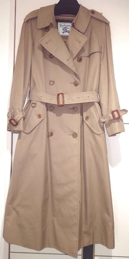 【バーバリーズ Burberrys】 ヴィンテージ トレンチコート 90s白タグ