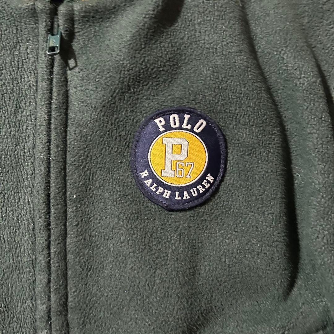 90s POLO SPORT Ralph Lauren フリーススタジャン 刺繍