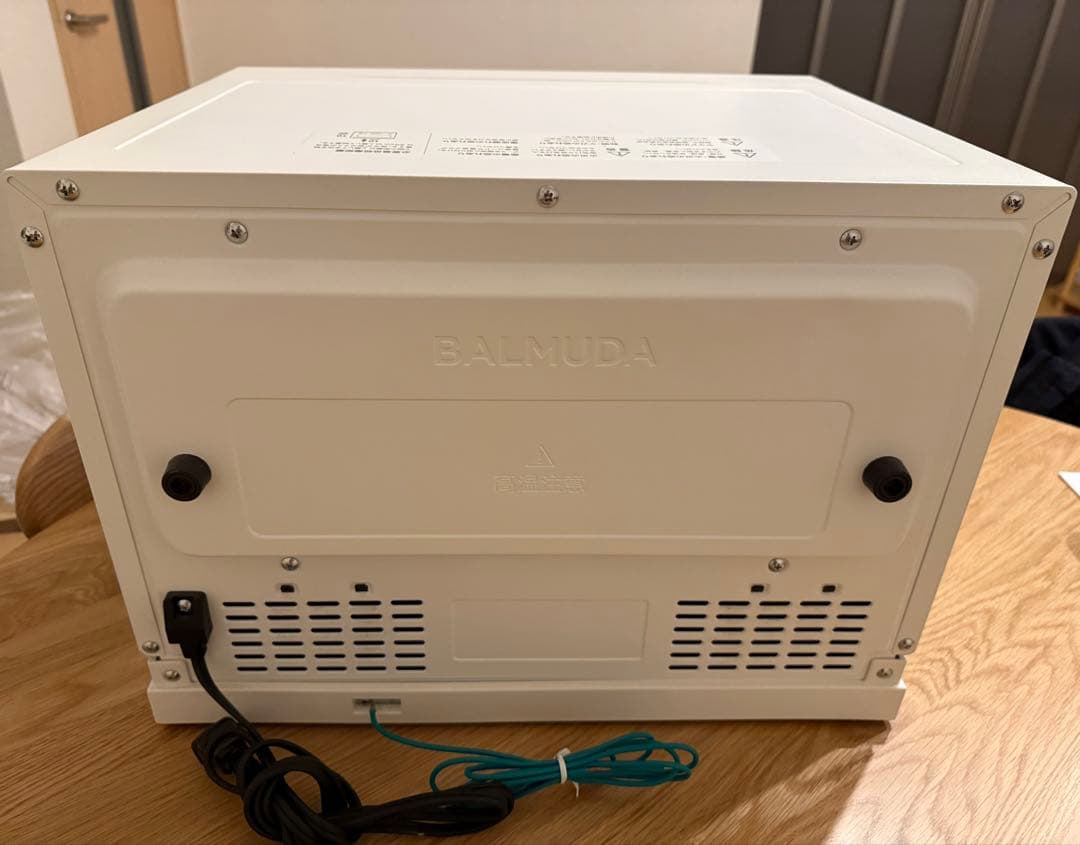 【ジャンク品】BALMUDA K04A-WH オーブンレンジ