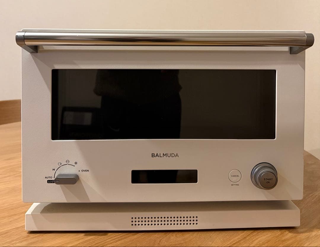 【ジャンク品】BALMUDA K04A-WH オーブンレンジ
