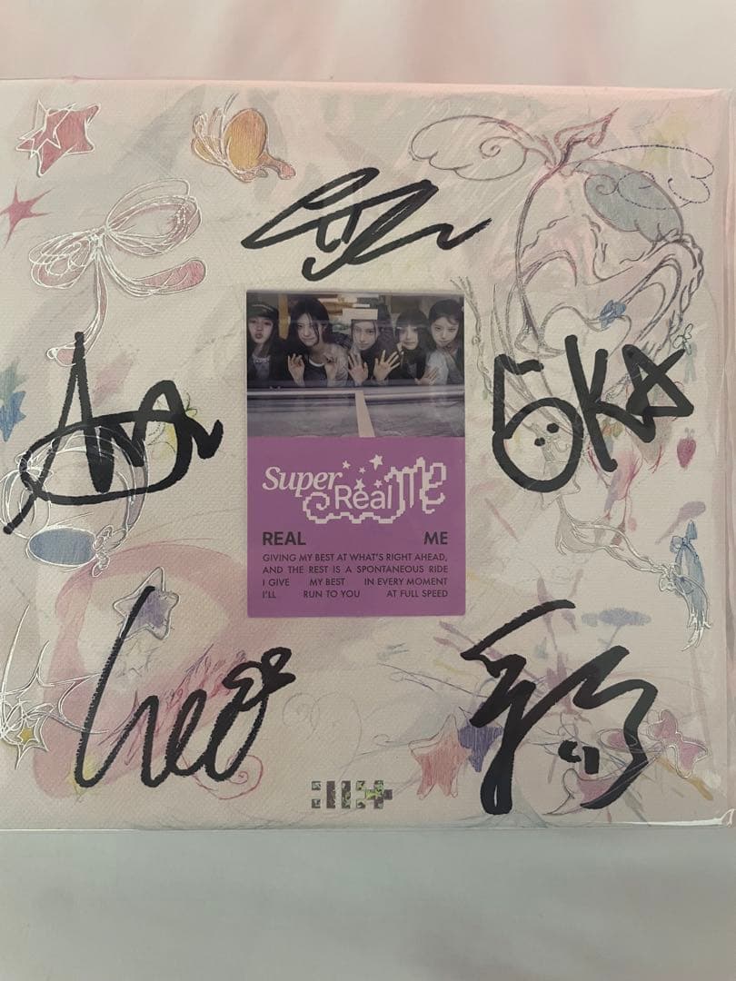 ILLIT SUPER REAL ME Mwave 直筆サイン入り アルバム