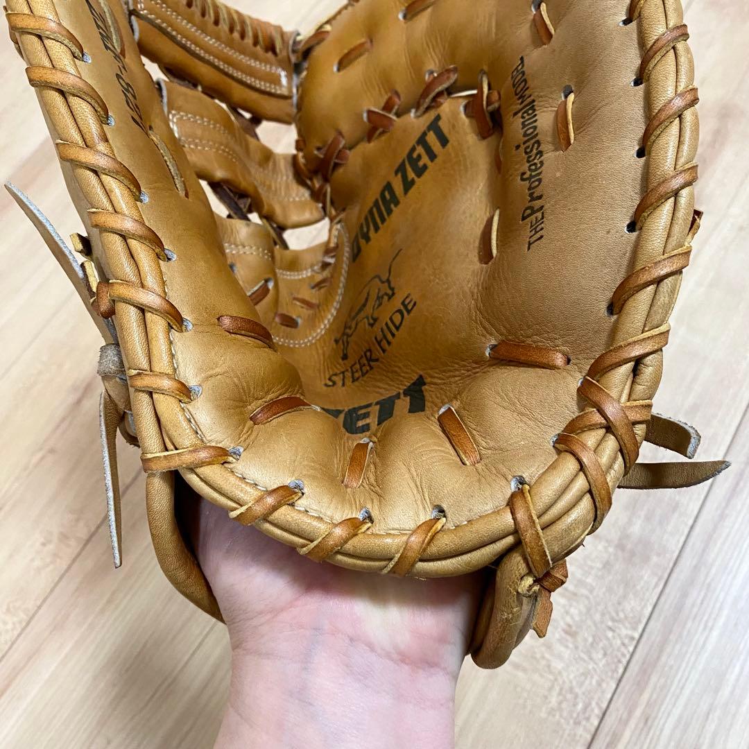★激レア★ゼット ZETT 一般 軟式 ファーストミット 右投げ 一塁手