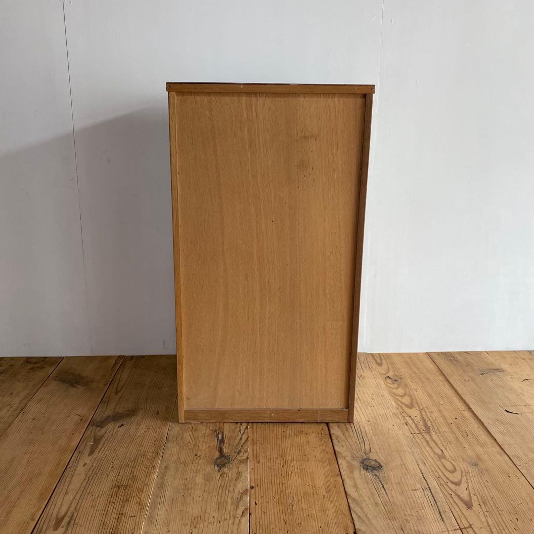 レトロポップ チェスト 棚 5段 昭和レトロ グリーン z813