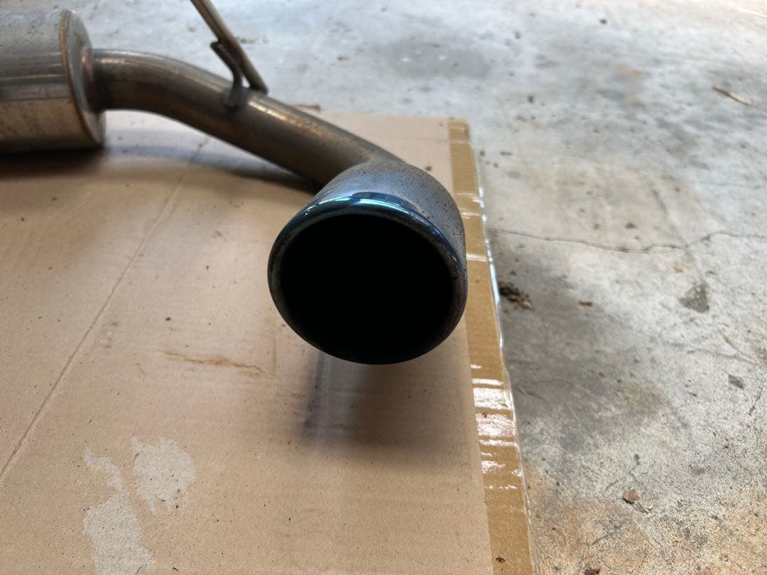 jb23 ジムニー　社外ステンレスマフラー