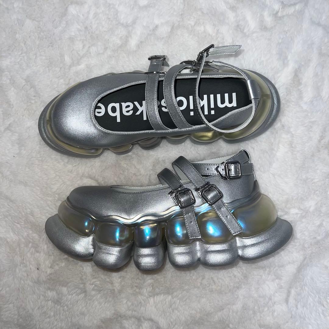 靴 \"Jewelry\" Ark Three Straps Mary Jane