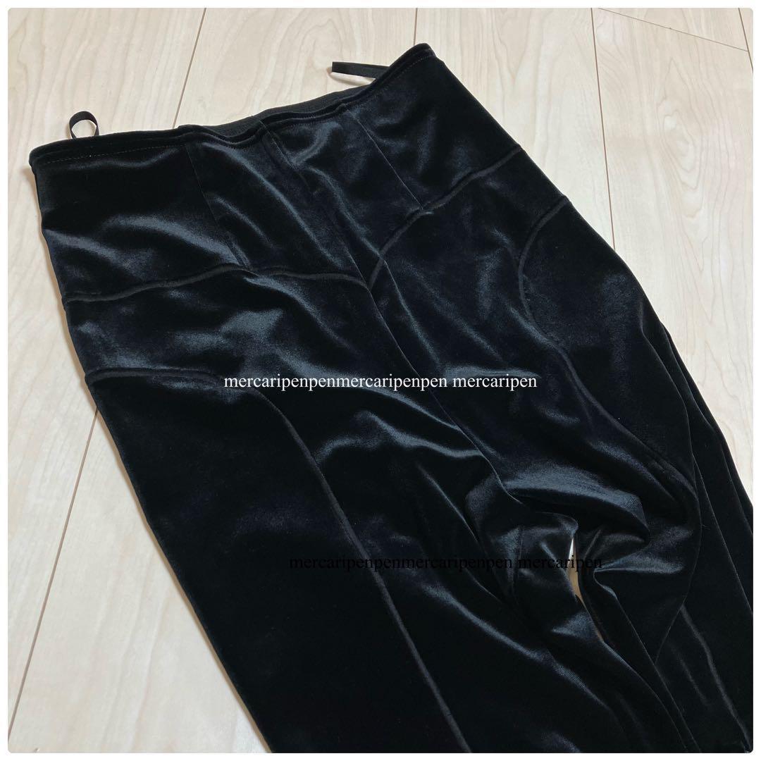 FETICO フェティコ　ベルベット　レギンス　パンツ　サイズ1 24AW
