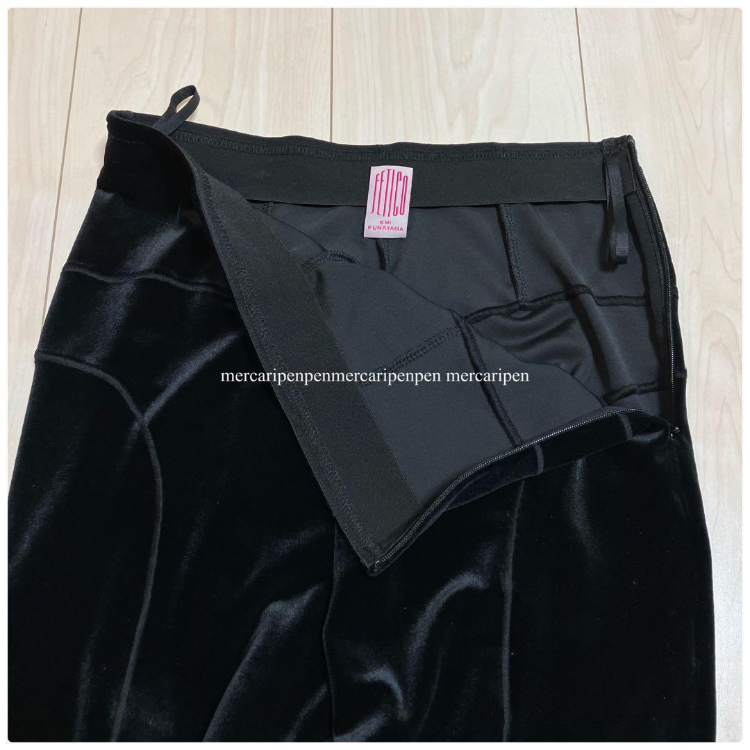 FETICO フェティコ　ベルベット　レギンス　パンツ　サイズ1 24AW