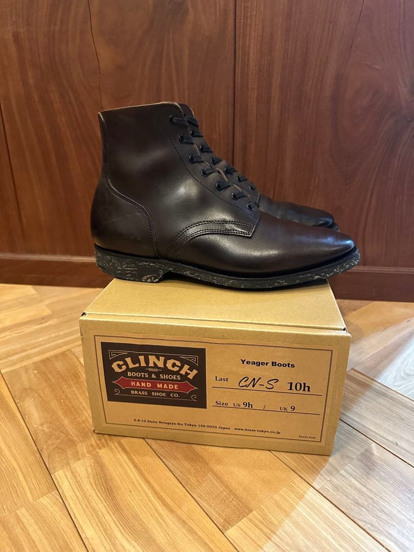 Brass CLINCH Yeager Boots クリンチ　ブーツ